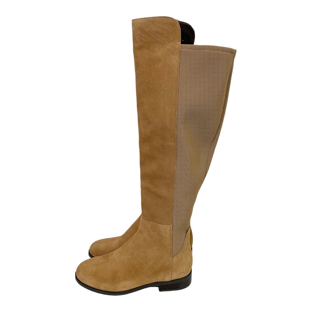 Cole Haan Izzy Over Knee Boots Size 8 Light Whiskey Suede - Picture 2 of 8